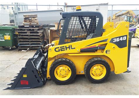 gehl 3640e skid steer ground clearance|gehl 3640e weight.